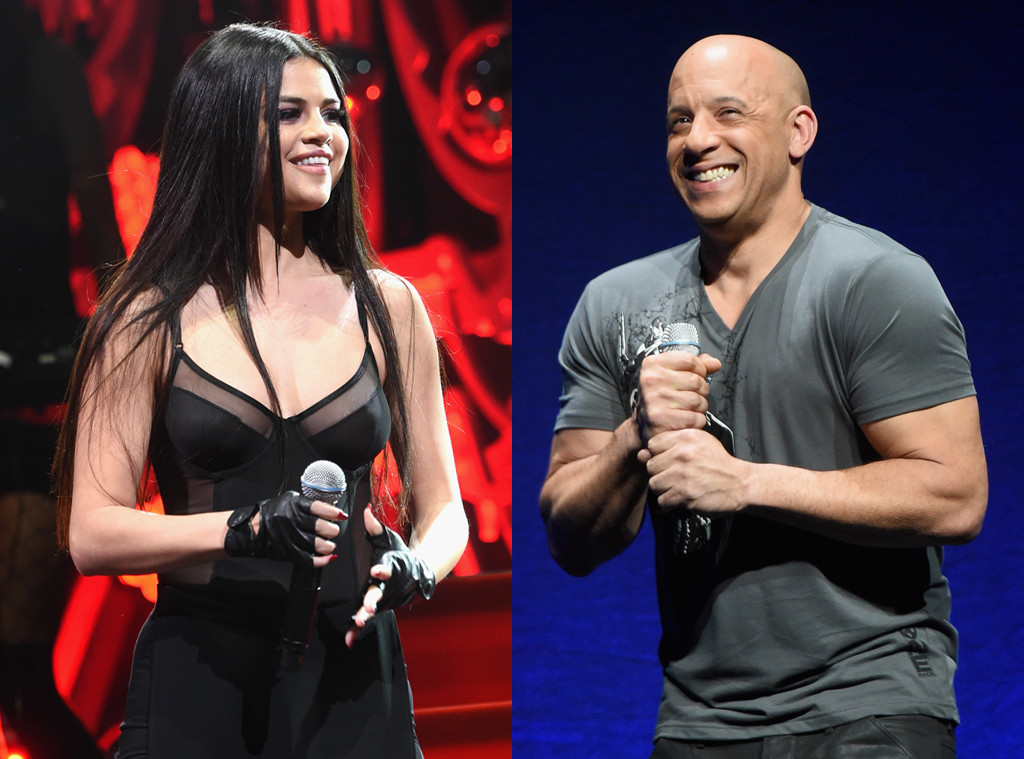 Selena Gomez, Vin Diesel Selena Gomez, Vin Diesel